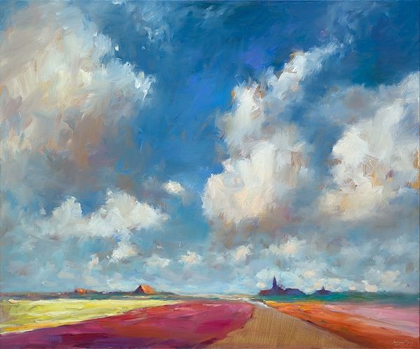Fryslân, oil / canvas, 2020, 100 x 120 cm, Sold