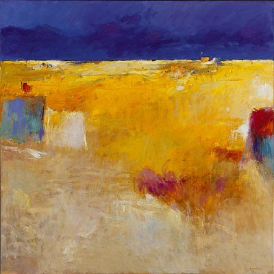 Beachmark 3, Oil / canvas, 2001, 150 x 150 cm cm, Sold
