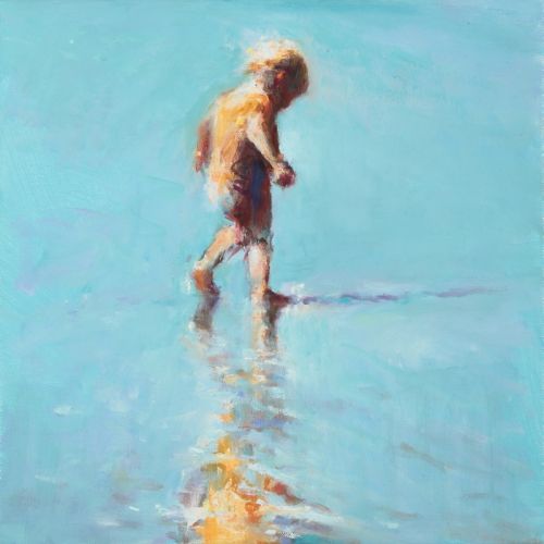 Reflection, oil, 2009, 30 x 30 cm, Sold