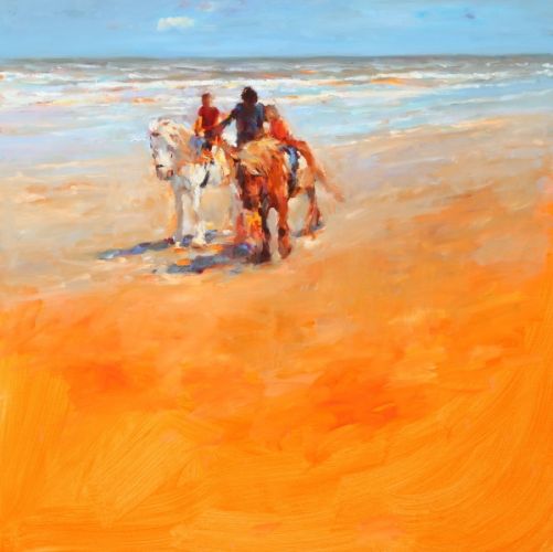 Seachilds II, oil / canvas, 2010, 80 x 80 cm, Sold