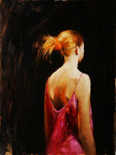 Model, Oil / canvas, 2004, 80 x 60 cm, Sold