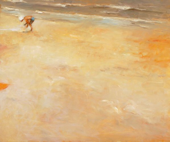 Chercher II, Peinture à l’huile sur toile, 2005, 100 x 120 cm, Vendu