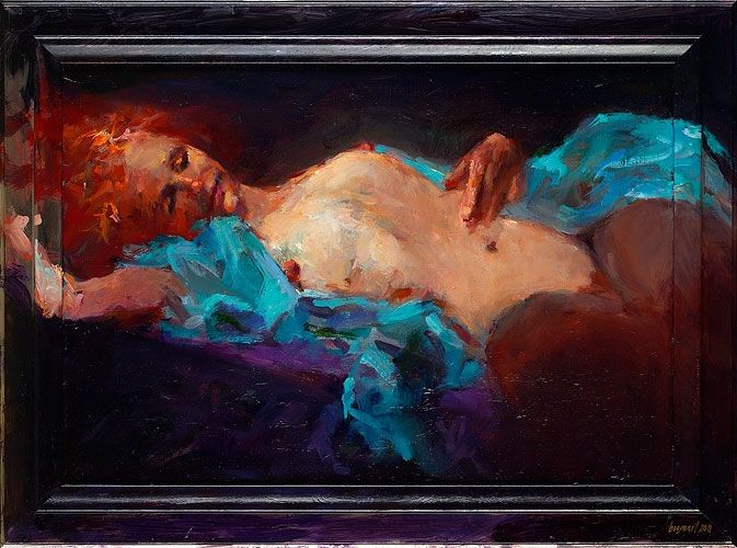 Pays de rêve, Peinture à l’huile sur toile, 2011, 100 x 120 cm, € 2.100,-