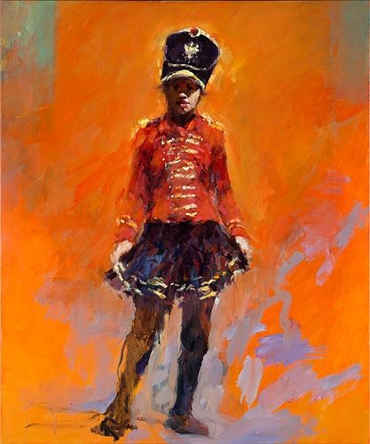 Squairegirl St Petersburg, oil / canvas, 2017, 120 x 100 cm, Sold
