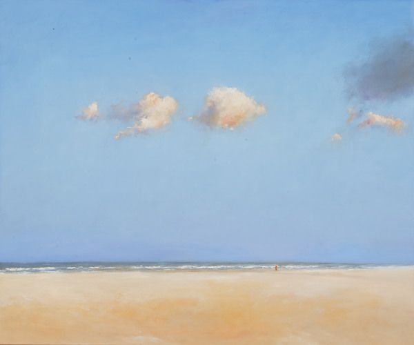 Strand, Olieverf / doek, 2007, 100 x 120 cm, Verkocht
