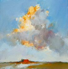 Friesland IV, Oil / canvas, 2007, 20 x 20 cm, Sold