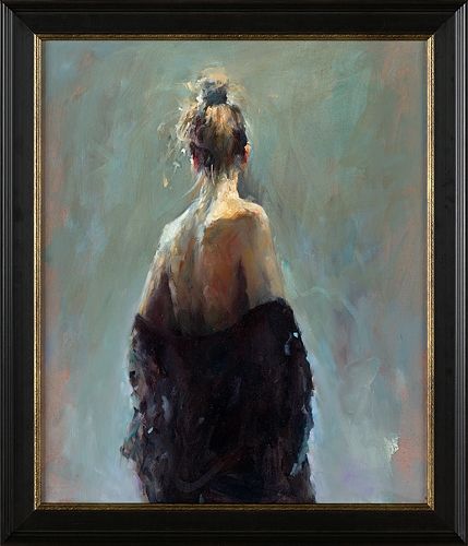 Model, oil / canvas, 2021, 60 x 50 cm, Sold