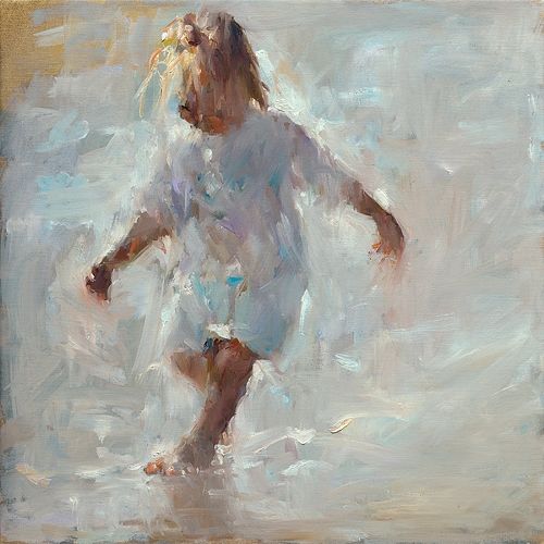 Paddle, oil / canvas, 2021, 50 x 50 cm, Sold