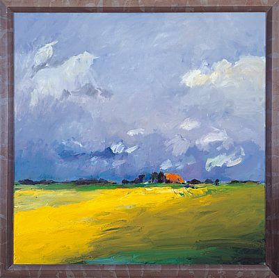 Summer 2000, Oil / canvas, 2000, 100 x 100 cm cm, Sold
