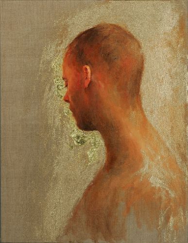 Ange, Peinture à l’huile sur toile, 2006, 60 x 40 cm, Vendu